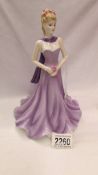 A boxed Coalport Classic Elegance figurine - Rebecca.