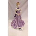 A boxed Coalport Classic Elegance figurine - Rebecca.