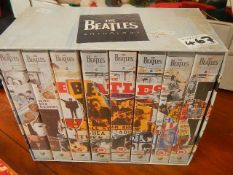 A boxed set of Beatles videos.