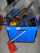 A box of old tools etc.