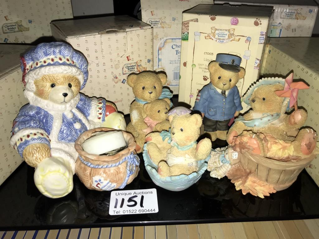 A quantity of boxed cherished teddies etc - Image 6 of 7