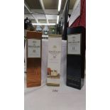 Three boxed "The Macallan" Highland single malt scotch whisky,