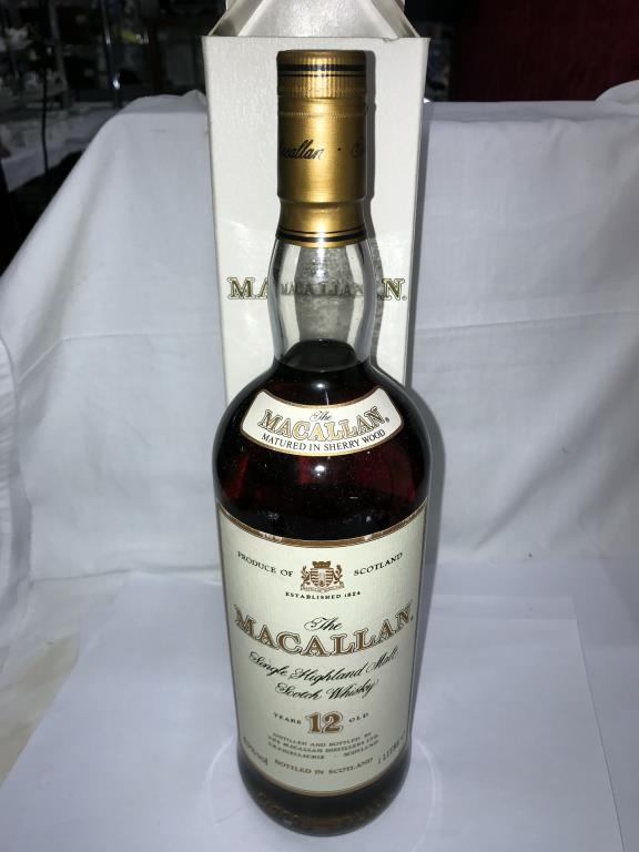 Three bottles of whisky - 2 x Macallan single highland malt scotch whisky and Bowmore Islay single - Image 10 of 16