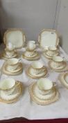 38 pieces of Radford china tea ware.