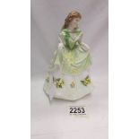 A limited edition Royal Worcester figurine - Sweet Primrose, 4041/9500.