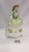 A limited edition Royal Worcester figurine - Sweet Primrose, 4041/9500.