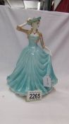 A boxed Coalport Classic Elegance figurine - Hilary.