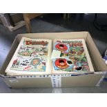 A collection of 1980's Beano comics etc