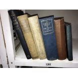 6 Antiquarian & collectable books, 2 T. E. Lawrence, The Mint & Tellors of wisdom etc.