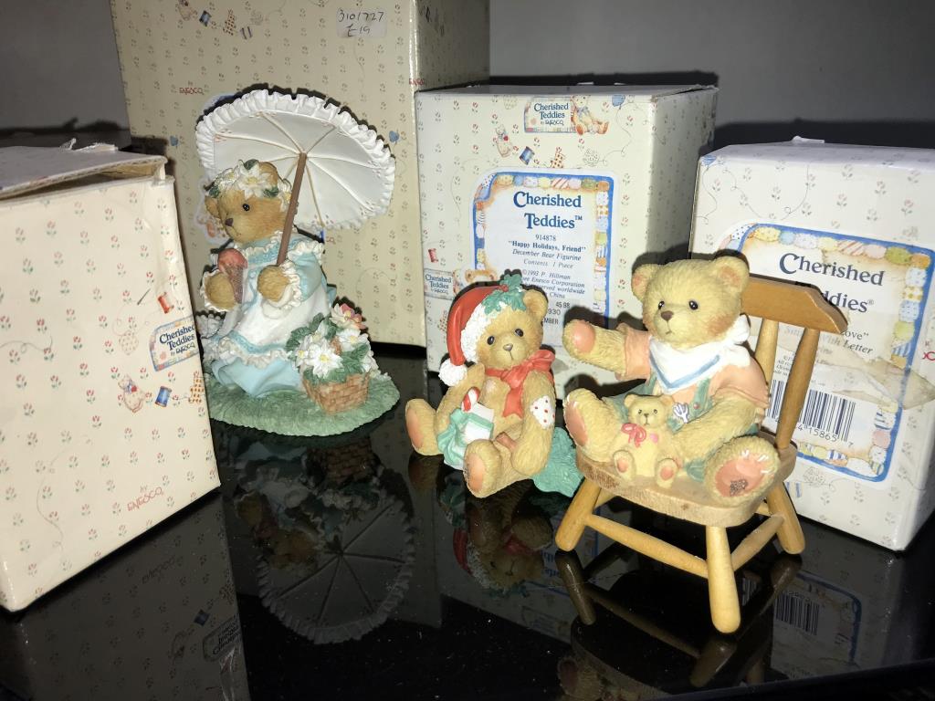 A quantity of boxed cherished teddies etc - Image 4 of 7