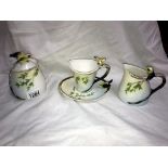 3 items of Graff ware including tea cup & saucer,