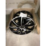 4 used 15" Citroen wheel trims