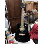 A black Clifton 41" Western guitar a/f