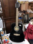 A black Clifton 41" Western guitar a/f