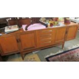 A good quality teak sideboard. ****Condition report**** 213cm x 45.