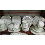 23 pieces of Salisbury china tea ware.