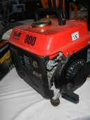 A Wolf 800 generator.