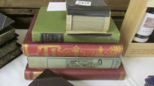 Five old books - Young England, Chambers Journal 1889, His Majesty The King 1910-1935,