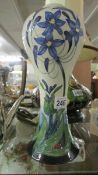 A Moorcroft vase, 31 cm.