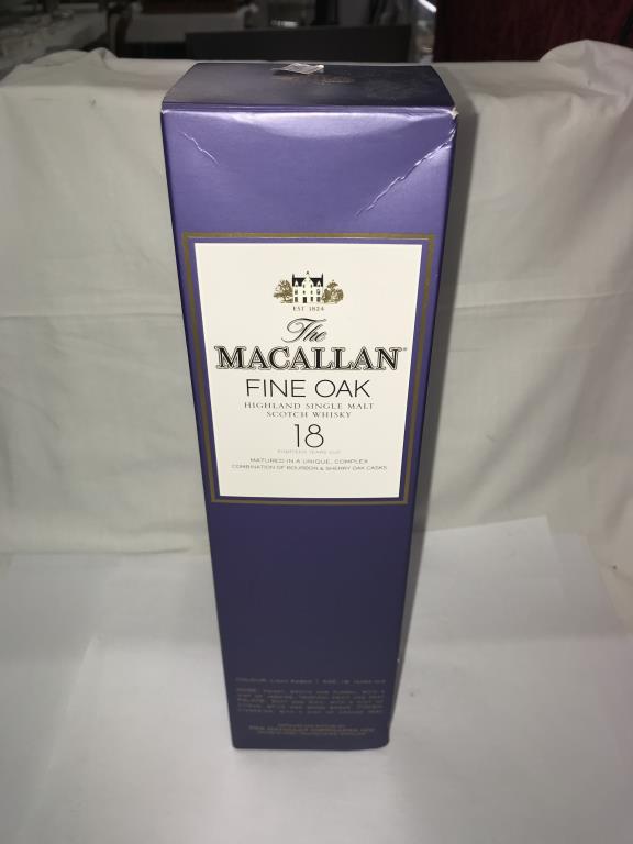 Five boxed bottles of Scotch whisky - Macallan 25 yr, Macallan 18 yr, Johnnie Walker Blue Label, - Image 18 of 24