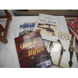 4 good reference books on antique guns and fire arms