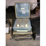 3 vintage cased Vidor radios (Collect only & sold as seen)