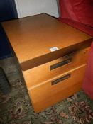 A two drawer office chest. (Collect only).