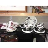 A 14 piece Royal Albert tea set and 12 piece Royal Vale teaset