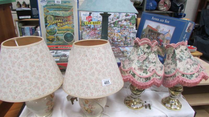 A good lot of table lamps including two pairs. - Image 2 of 3