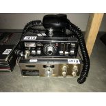 A Courier Classic 2 AM CB radio VHF tranceiver & Belcom LS102 VHF SSD transceiver (Collect only &