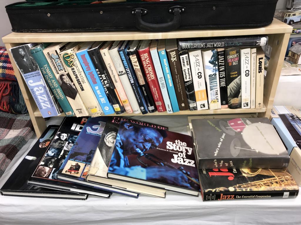 A collection of Jazz related books