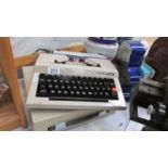 A Maritso 30 portable typewriter,