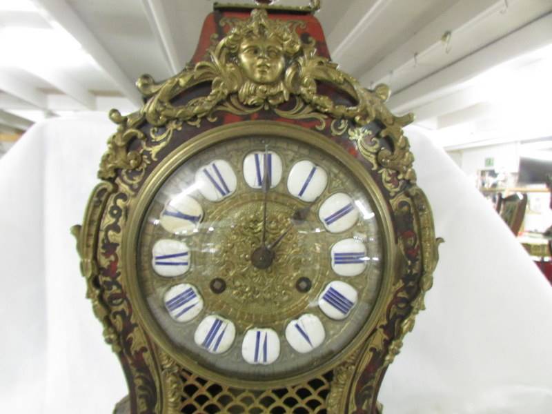 A superb quality buelle mantel clock. in good condition. - Image 4 of 21