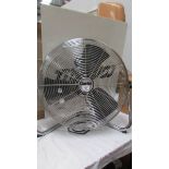 A Clarke HB industrial three speed fan for drying plaster, cooling etc.