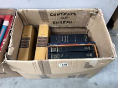 A box of vintage specialist medical books, Campbell's orthopaedics,