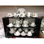 A Melba tea set, Windsor tea set & 1 other tea set etc.