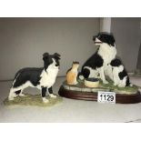 Border Collie collection 'Willing to share' by Border Fine arts & a Sherratt & Simpson Border