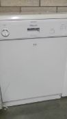 A Hotpoint Aquarius 'Super Plus' DF22 tumble dryer, broken handle. (Collect only).