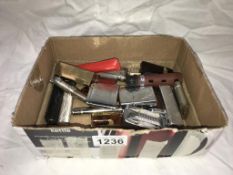 A selection of vintage lighters