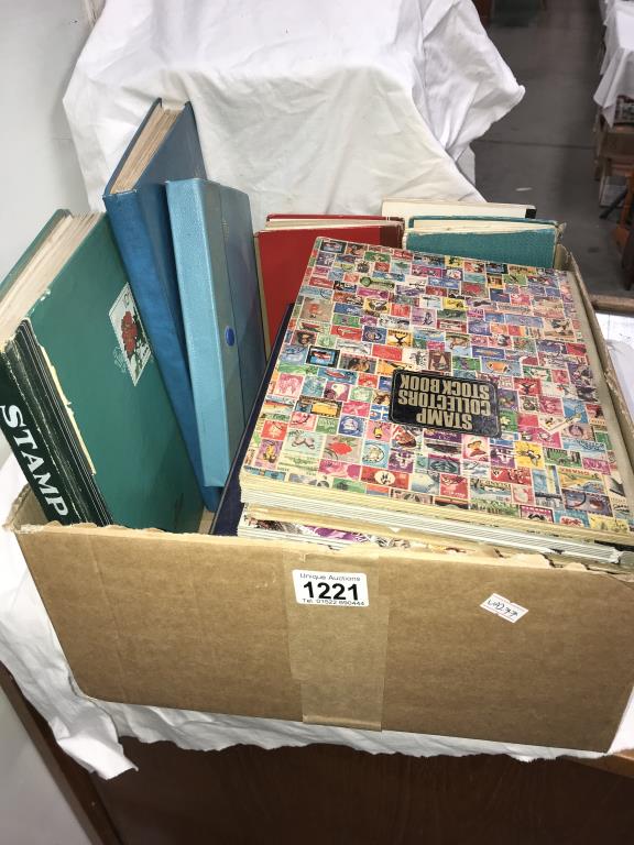 A large collection of GB stamp albums