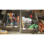 Two boxes of tools,