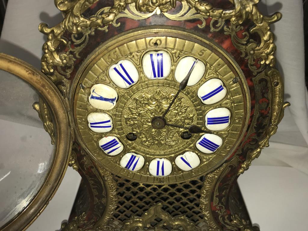 A superb quality buelle mantel clock. in good condition. - Image 21 of 21