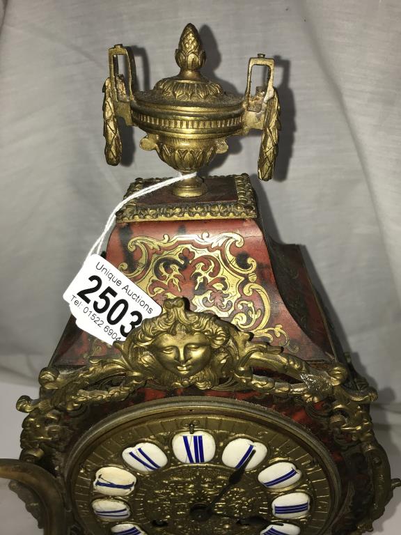 A superb quality buelle mantel clock. in good condition. - Image 19 of 21