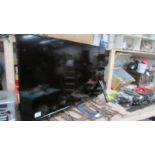 A JVC television with remote. (Collect only) ****Condition report**** 40" screen.