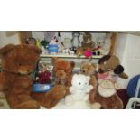 A large lot of assorted soft toys.