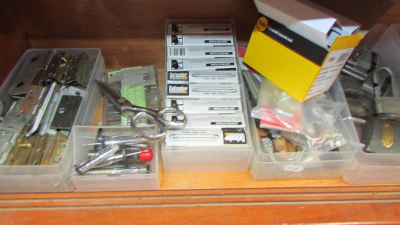 A large quantity of nails, hinges etc. - Image 5 of 5