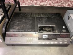 An early Pye video cassette recorder,