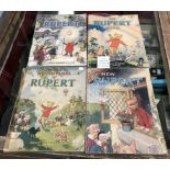 4 x 1940's Rupert Annuals ****Condition report**** 1946 - crease to cover,