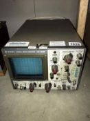 A Trio oscilloscope (model CS-1830 30 MHZ) (Collect only & sold as seen)