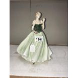 A limited edition Royal Worcester figurine - Keepsake, 7427/12500.